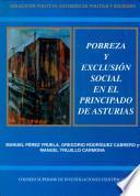 libro Pobreza Y Exclusión Social En El Principado De Asturias